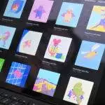 Création média sur PC.