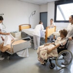 soins à la personne en salle de TP